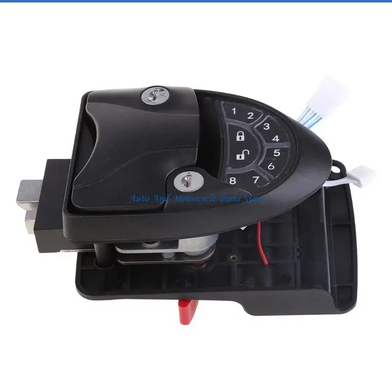 

P9FD Замок входной двери с веслом для защелки, ручки, засова, каравана, путешествия для автофургона/для