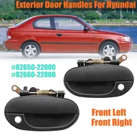Car Front Left/Right Exterior Door Handle For Hyundai Accent 1995 1996 1997 1998 1999 2000 for Excel X3 1997 1998 1999 2000
