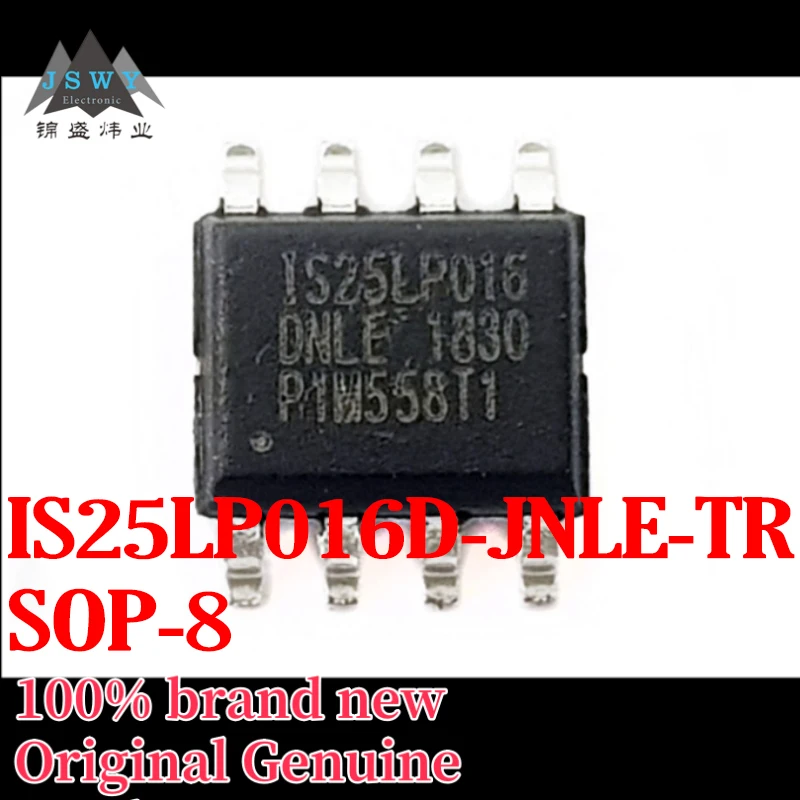

(5/50pcs) IS25LP016D-JNLE-TR IS25LP016D SOP8 Memory IC Chip Brand New Original Free Shipping