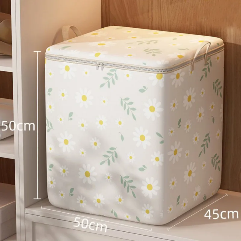 Large Capacity Foldable Storage Bag for Clothes Blanket Storage Containers for Organizing Bedroom Closet