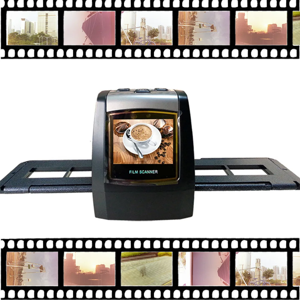 22MP Slide Film Scanner, All in 1 Digital Scanner Converter