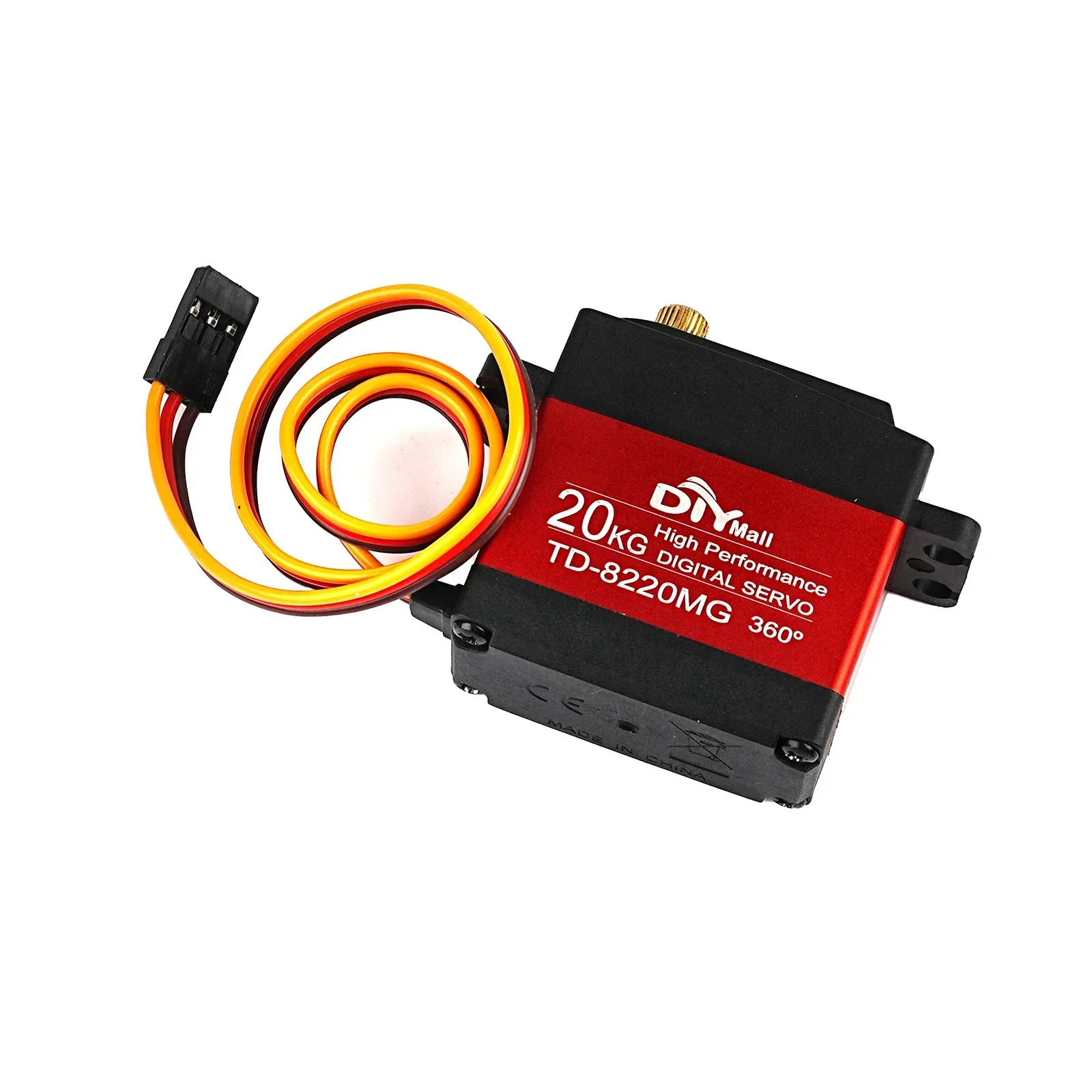 TD-8220MG Hoge Prestaties Waterdichte Digitale Servo 20kg Hoge Snelheid Servo's Metal Gear 25T Arm RC Baja Motor voor 1/8 1/10 RC Auto's