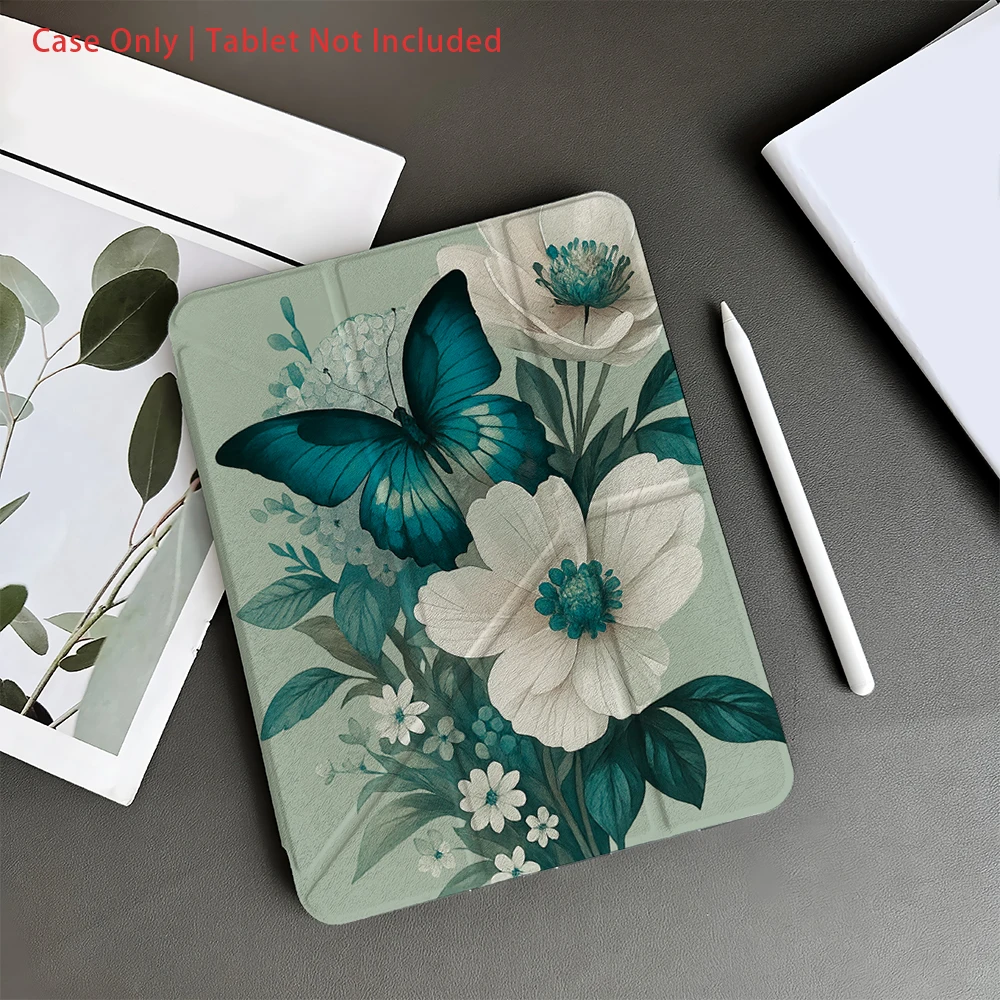 حافظة لجهاز سامسونج، حافظة كمبيوتر لوحي قابلة للطي متوافقة مع سامسونج لجهاز جالاكسي تاب S7/S8/S9