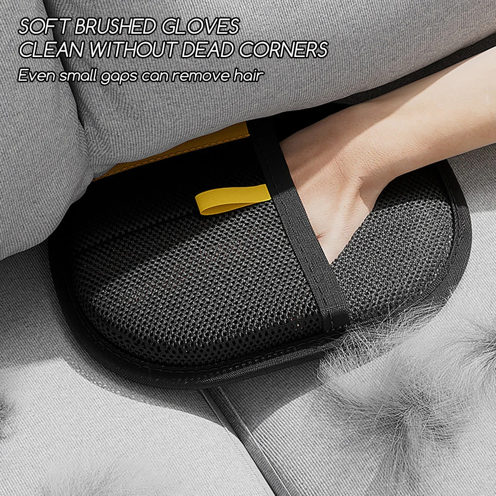 

Двусторонние перчатки для ухода за домашними животными, быстрая эффективная варежка для удаления шерсти домашних животных, поставка для домашних животных