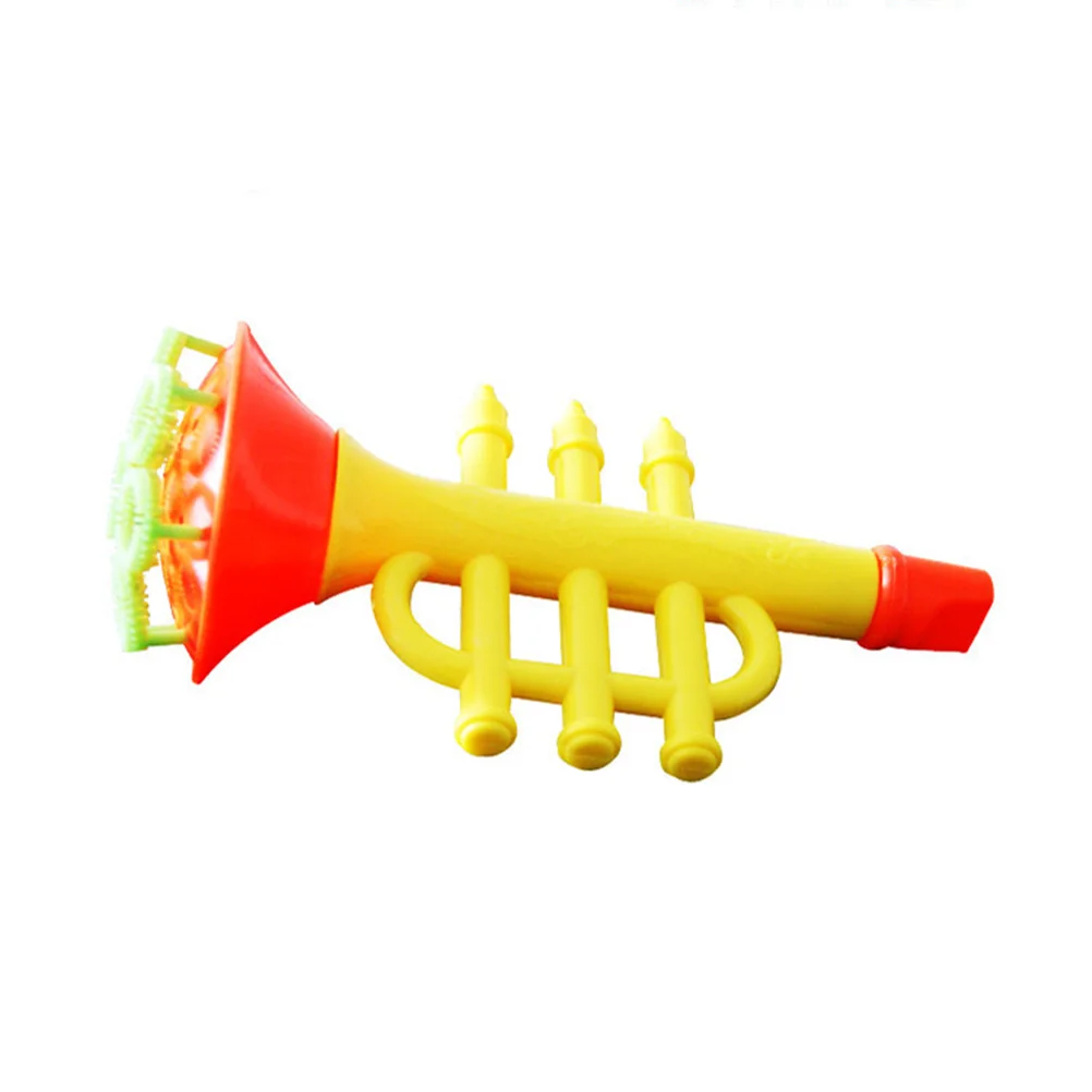 Mini Wasserspielzeug Tragbare Seifenblasenmaschine Maschine Outdoor Cartoon Horn Spielzeug Partyzubehör für Kinder Kinder (zufällig).