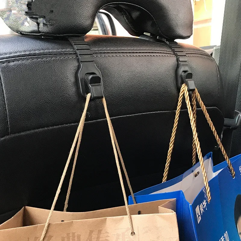 1PC Universal Hidden Seatback Hooks, Multifunctional Seat Back Storage Hanger for Vehicles, Portable Organizer for Bags