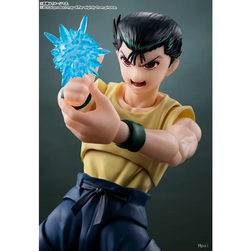 Bandai Original S.H.Figuarts YuYu Hakusho Younger Toguro100% Urameshi Yusuke Action Figure Toys for Boys Girls Gift Collectible