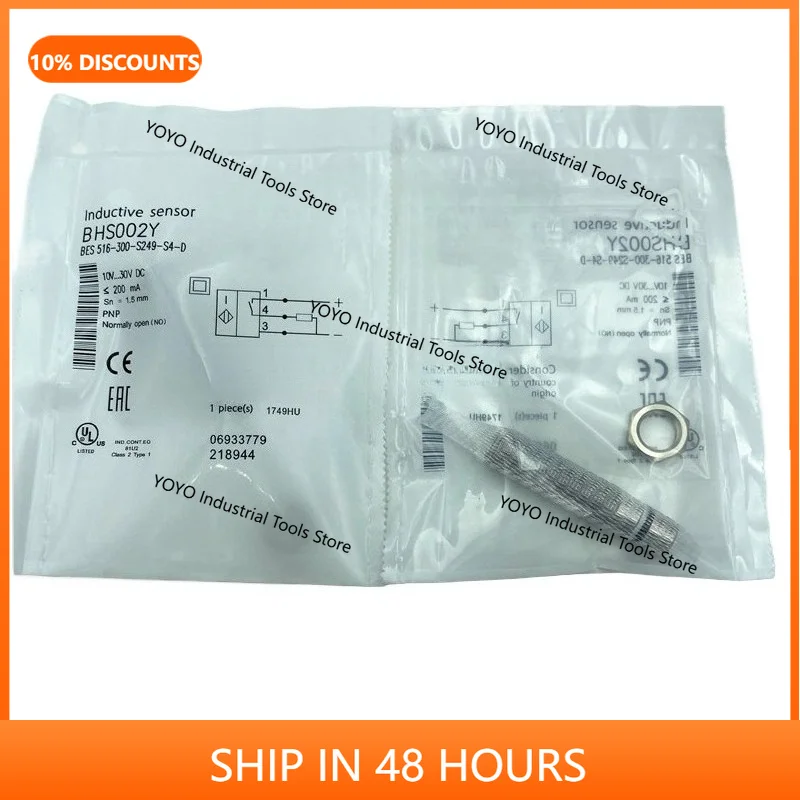 2026 new High Voltage Resistant Proximity Switch BES 516-300-S249-S4-D Sensor BHS002Y