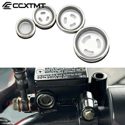 Motorcycle Scooters ATV 10/12/14/18mm Master Cylinder Brake Pump Oil Window Mirror Sight Glass Rubber Gasket Universal Parts