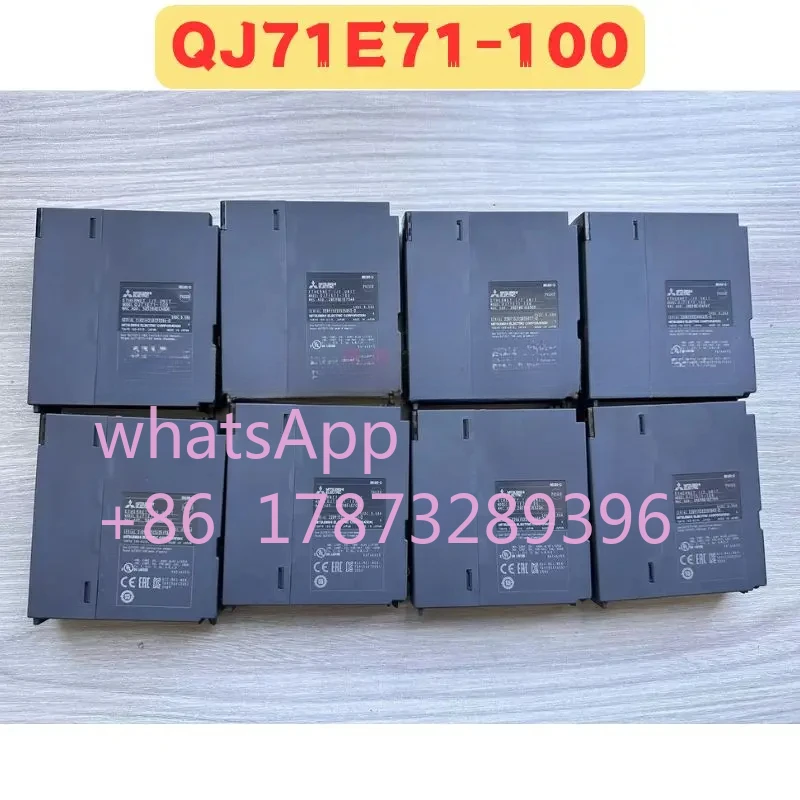 Used Module QJ71E71-100 QJ71E71 100 Normal Function Tested OK