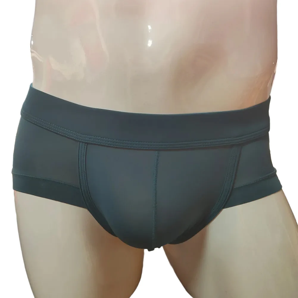 شورت بوكسر رجالي سريع الجفاف من الحرير الجليدي مع حقيبة محدبة على شكل حرف U ملابس داخلية رياضية تتقدم الراحة والتهوية #3