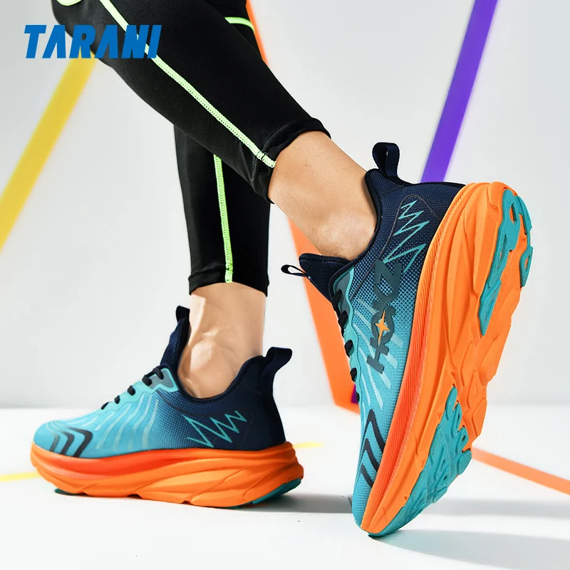 أحذية الجري الكلاسيكية للرجال للمشي لمسافات طويلة للنساء في صالة الألعاب الرياضية وخفيفة الوزن وشبكة قابلة للتنفس