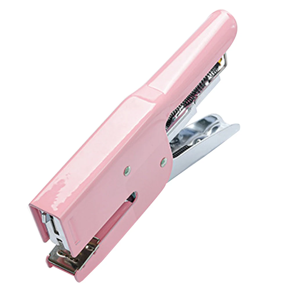 

Professional Hand Portable Metal For Office Multi-Function File Compact Reusable Paper Household Stapler Daily