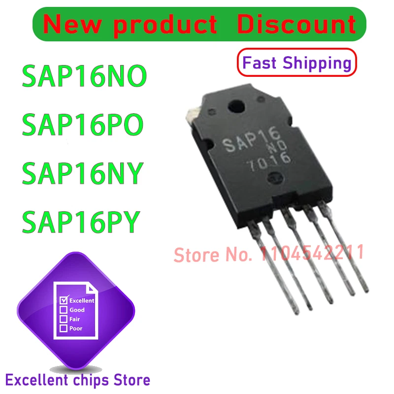 SAP16 SAP16NO SAP16PO SAP16NY SAP16PY TO-3P-5 SAP16N SAP16P 5pcs/lot