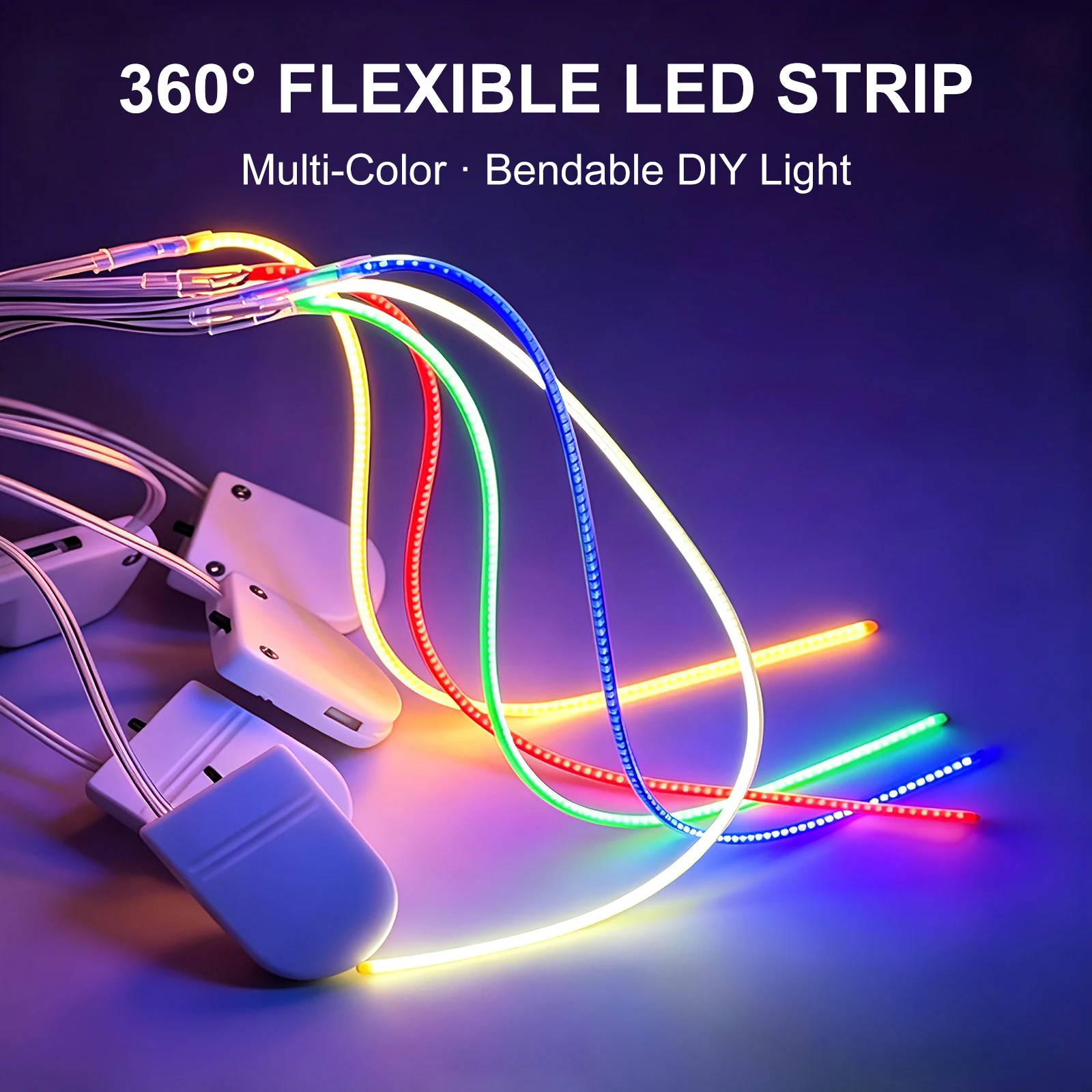 3V Battery Box LED Filament With ON-OFF Switch 110mm 190mm 300mm White Blue Green Diode Lighting Strip Decoration DIY Lamp Parts