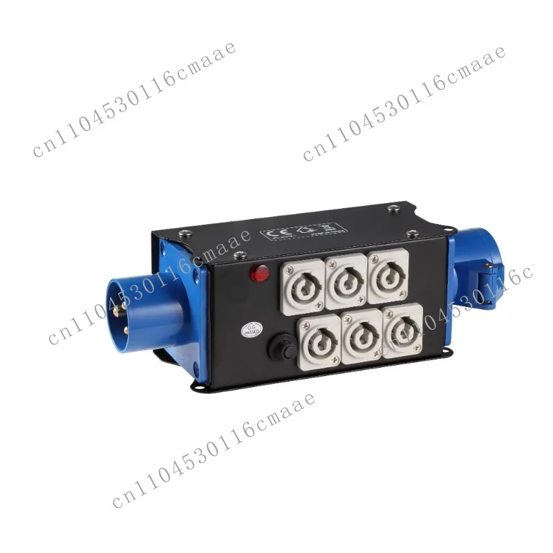 16A Power Input Powercon Box for Lighting and Led Screen