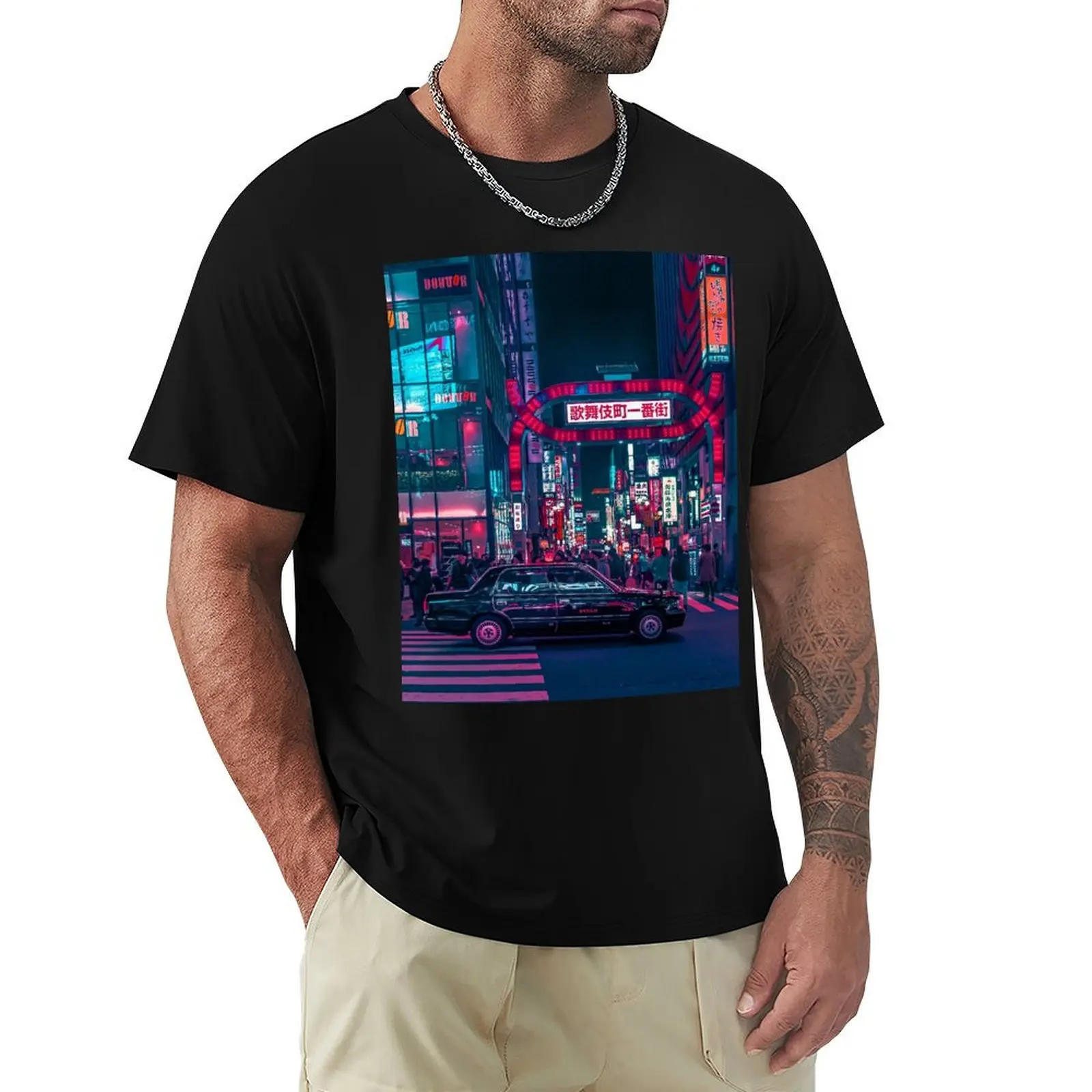

Cyberpunk Tokyo Street T-Shirt tshirts personalised oversized cheap stuff men t shirts high quality
