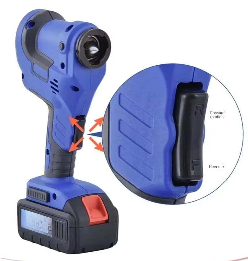 18V Cordless Electric Flaring Tool CT-E800AL Customizable Kit with Scraper for 1/4
