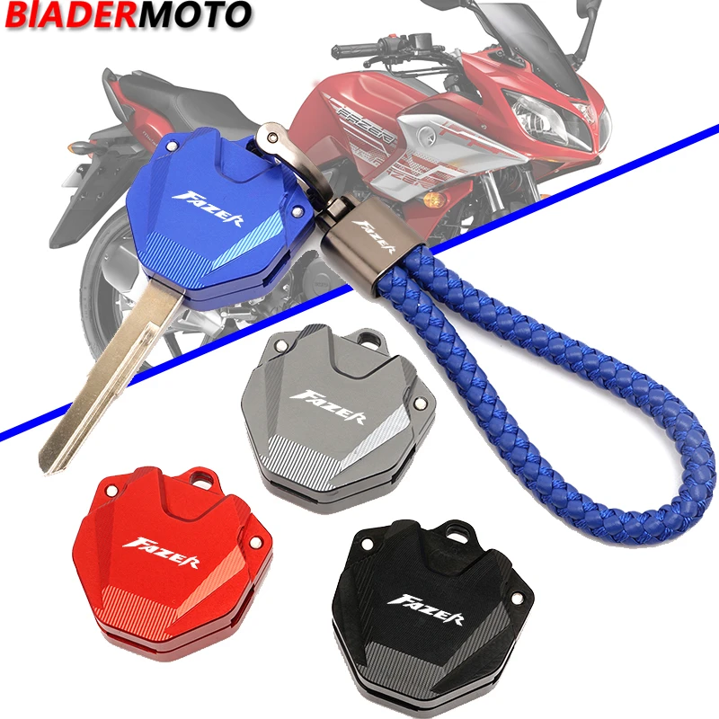 Motorcycle Accessories CNC Key Case Cover Shell 2027 New High Quality Fit For YAMAHA FAZER FZ1 FZ6 FZ6N FZ8 FZ09 FZ25 FZ 25