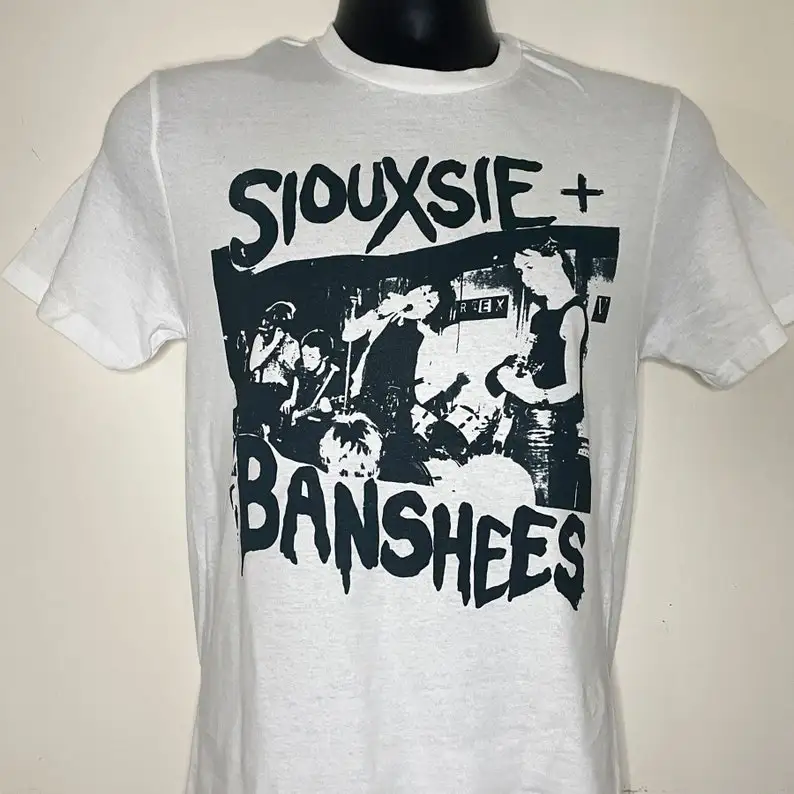 

Siouxsie and the Banshees - Goth Punk - New Wave Punk 80s Retro Vintage Music Shirt