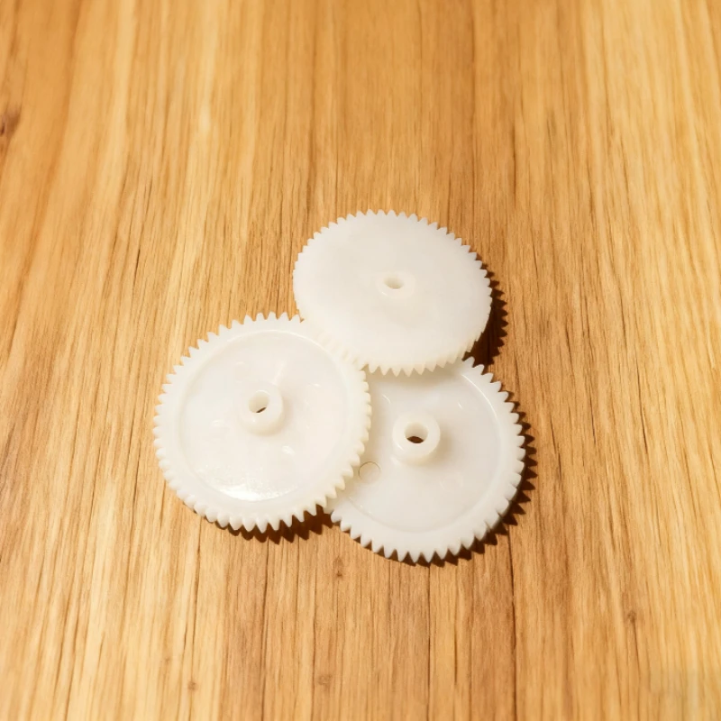0.5 Module POM Plastic Single‑Layer Gear 54 Teeth, for 2A 3A Motor Rack Pinion DIY Toy Model Parts view 4