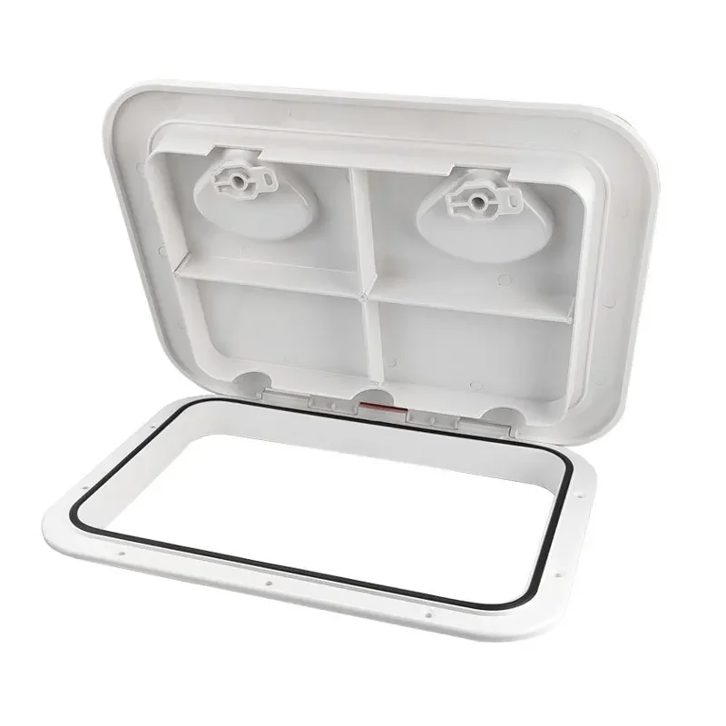 Multi-model Marine Deck Hatch Nylon Deck Plate Rectangular Boat Access Hatch White Yacht Marine Fittings Handhold