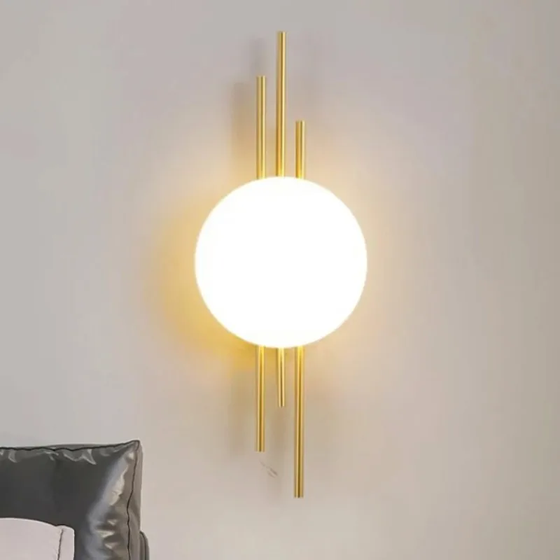 

Nordic LED Wall Light Home Indoor Decor Minimalist Designer Living Room Bedside Corridor Modern Light Fixture For Living Room