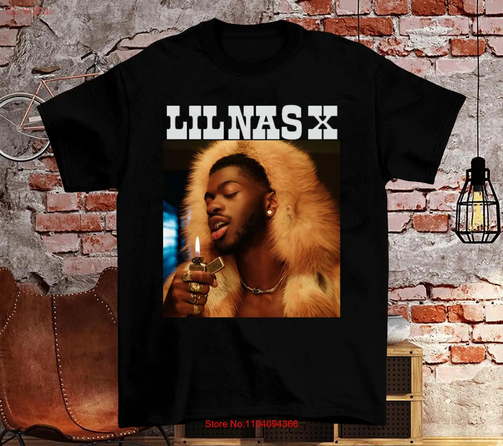 

NEW Lil Nas X Light Again Single Black All Size Unisex Shirt PP05