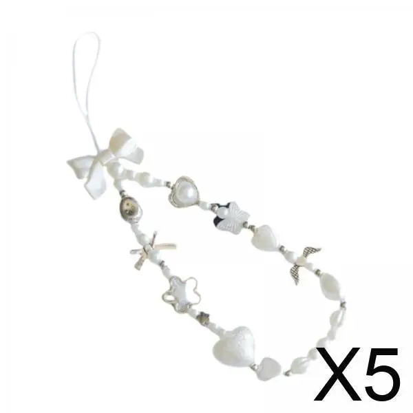 

Универсальный брелок-ремешок для телефона из бисера для повседневного и праздничного использования