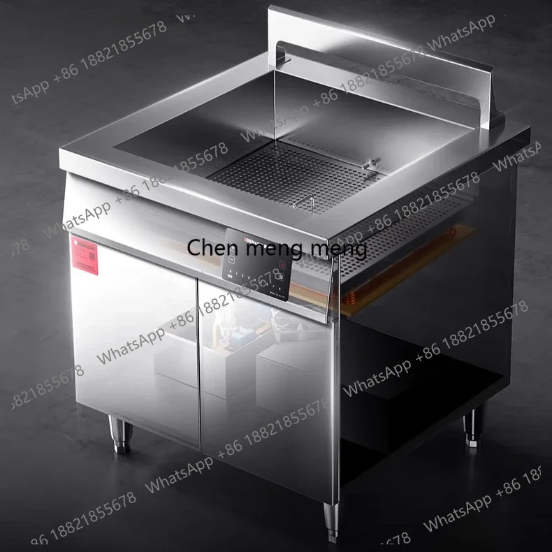DMS-DZL-15X2 Vertical Electric Fryer Commercial Large Temperature Controlled Fryer Double Cylinder Special for Fryer