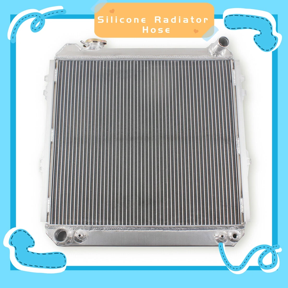 

Хорошая производительность, 3-рядный алюминиевый радиатор с сердечником для Toyota 4Runner Pickup SR5 DLX 1988-1995 годов, двигатель 3.0L V6