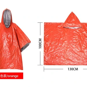 Yağmur ceket askeri, 3'ü 1 arada, kollu, kapüşonlu, panço yağmur su geçirmez motosiklet sürme, kamp, yürüyüş, doğa yürüyüşü, seyahat, yağmurda çadır iz için en çok satılan 8 yağmurluk - no. 5