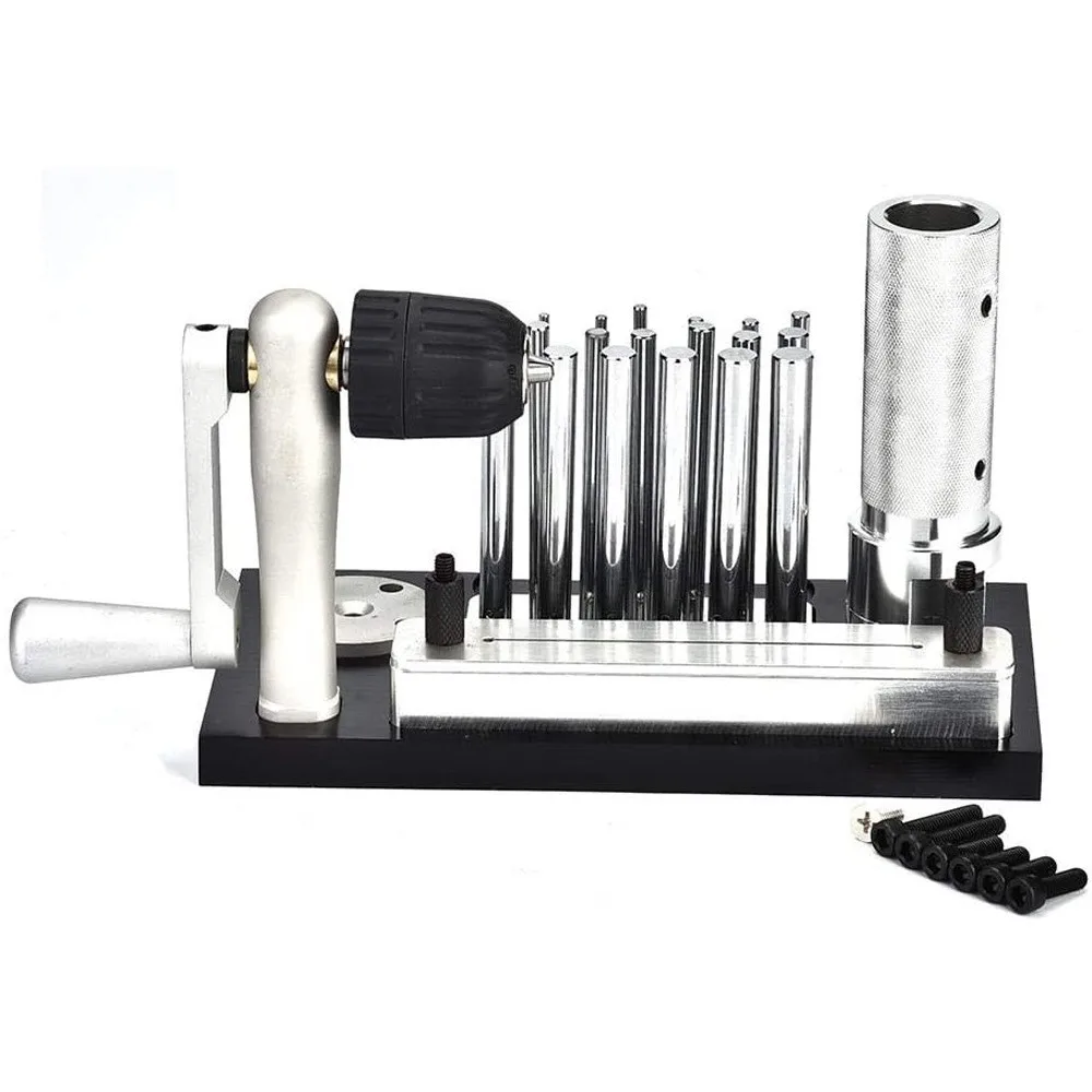 

Jewelry Making Silver Gold Copper Alloy 20 Mandrel Accessory Jump Ring DIY Manual Jump Ring Maker Wire Coil Winding Machine
