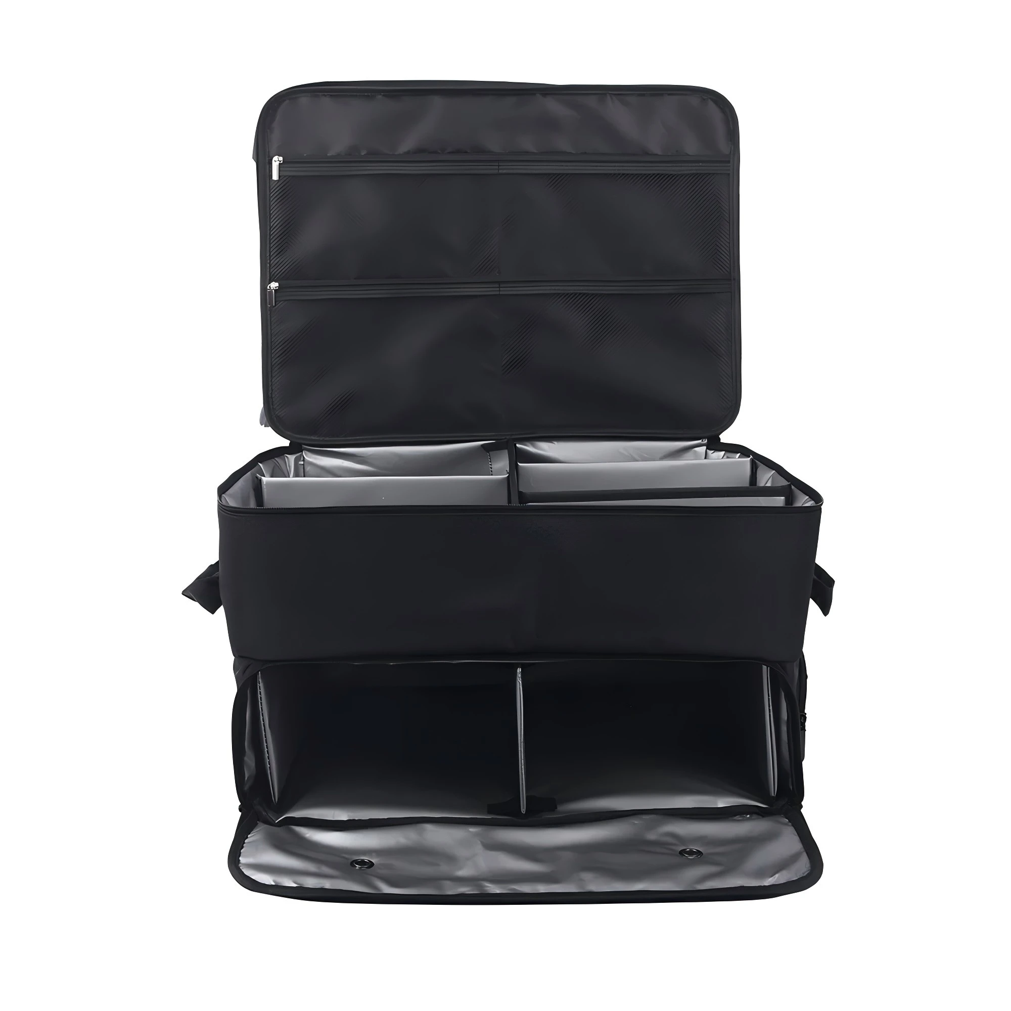 Large Waterproof Golf Trunk Organizer Sport Bag - Storage Box for Golf Shoes Balls Tees Gloves Clothes Car Accessories