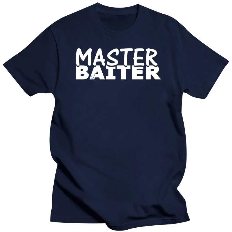 Master Baiter T Shirt Funny FishER Top Carp Sea Course Korda Nash Trakker BaitMen'S T-Shirts Summer Style Fashion Swag Men