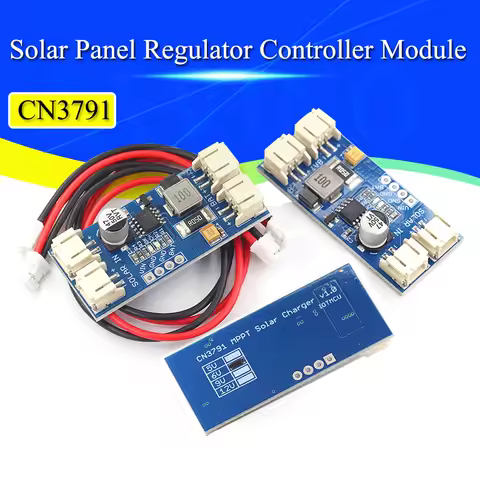 1/5/10Pcs 1 Cell Lithium Battery Charging 3.7V 4.2V CN3791 MPPT Solar Panel Regulator Controller Module 5V 6V 9V 12V