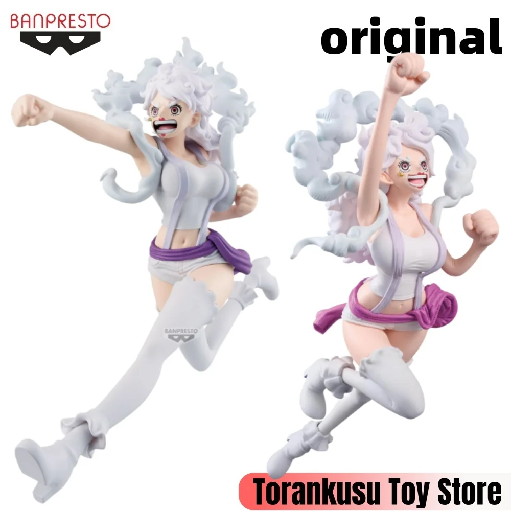 BANPRESTO One Piece Anime NIKA Gioielli Bonney King of Artist Battle Record Collezione Action Figures Modello Figurina Originale