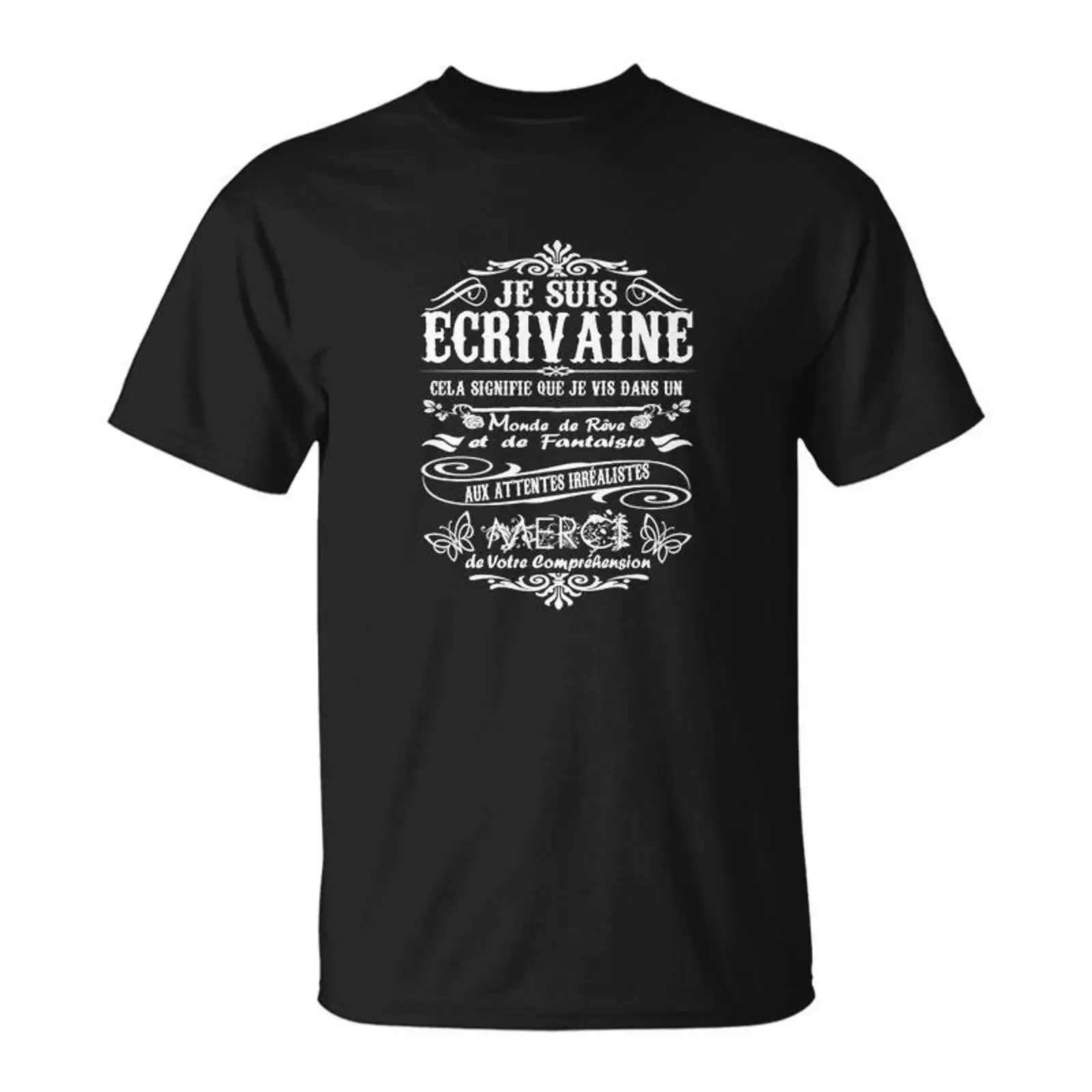 I AM A WRITER T shirt For Authors Literary Humor Cadeauxyz vintage Washed Comfortable Top For Everyday Wear Soft homme Slightly
