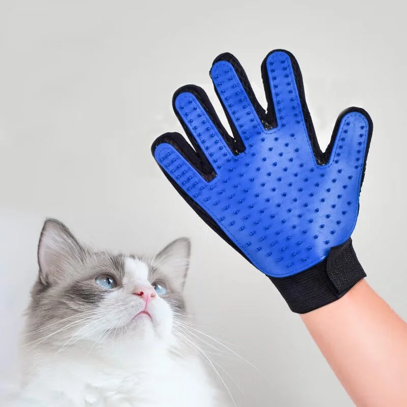 

Pet cleaning tools, cat hair removal gloves, cat and dog cleaning tools, animal grooming cleaning gloves, single pack