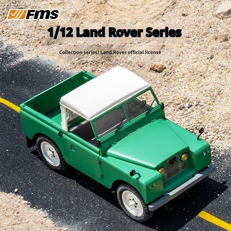 1:12 Nowy model Fms 2.4ghz Rtr Rc Napęd na cztery koła Off-Road Symulacja zmiennej prędkości Elektryczny zdalnie sterowany samochód Zabawki Prezent dla chłopca