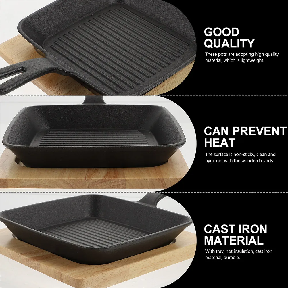 1 Set Square Iron F…