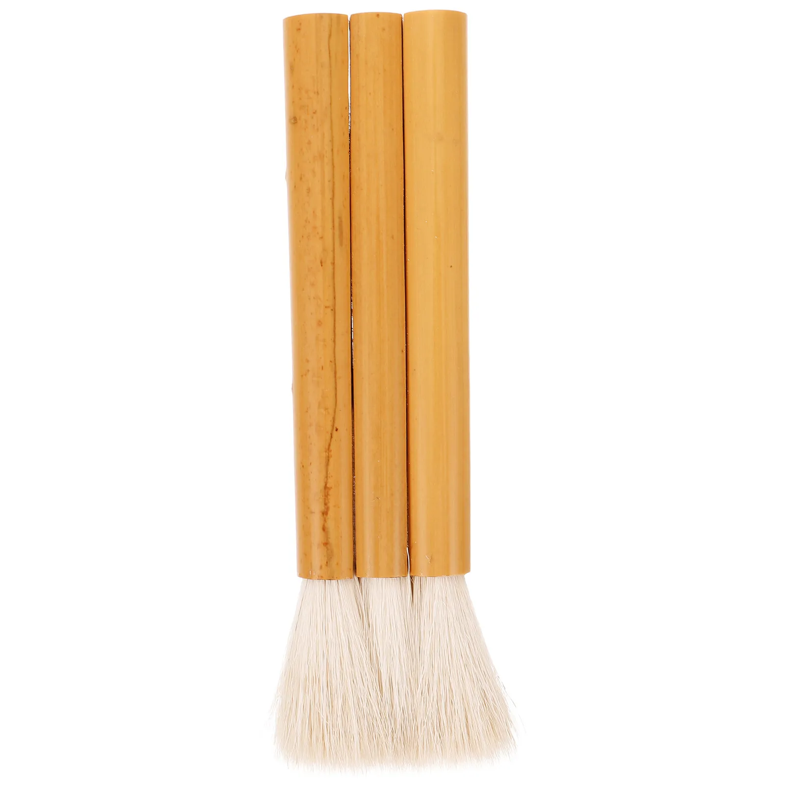 Wood Handle Paint Brush Wool Bristles Multi Purpose Convenient Watercolor Painting Brush for Wall Decoration Home Accessories