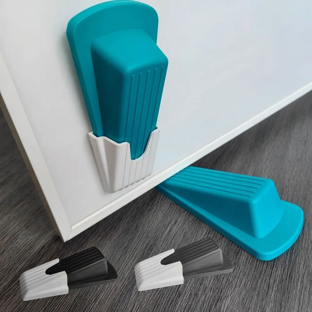 Butoir de porte en silicone auto-adhésif anti-collision, support de sol, protecteurs muraux, butée de porte, chambre à coucher, nouveau