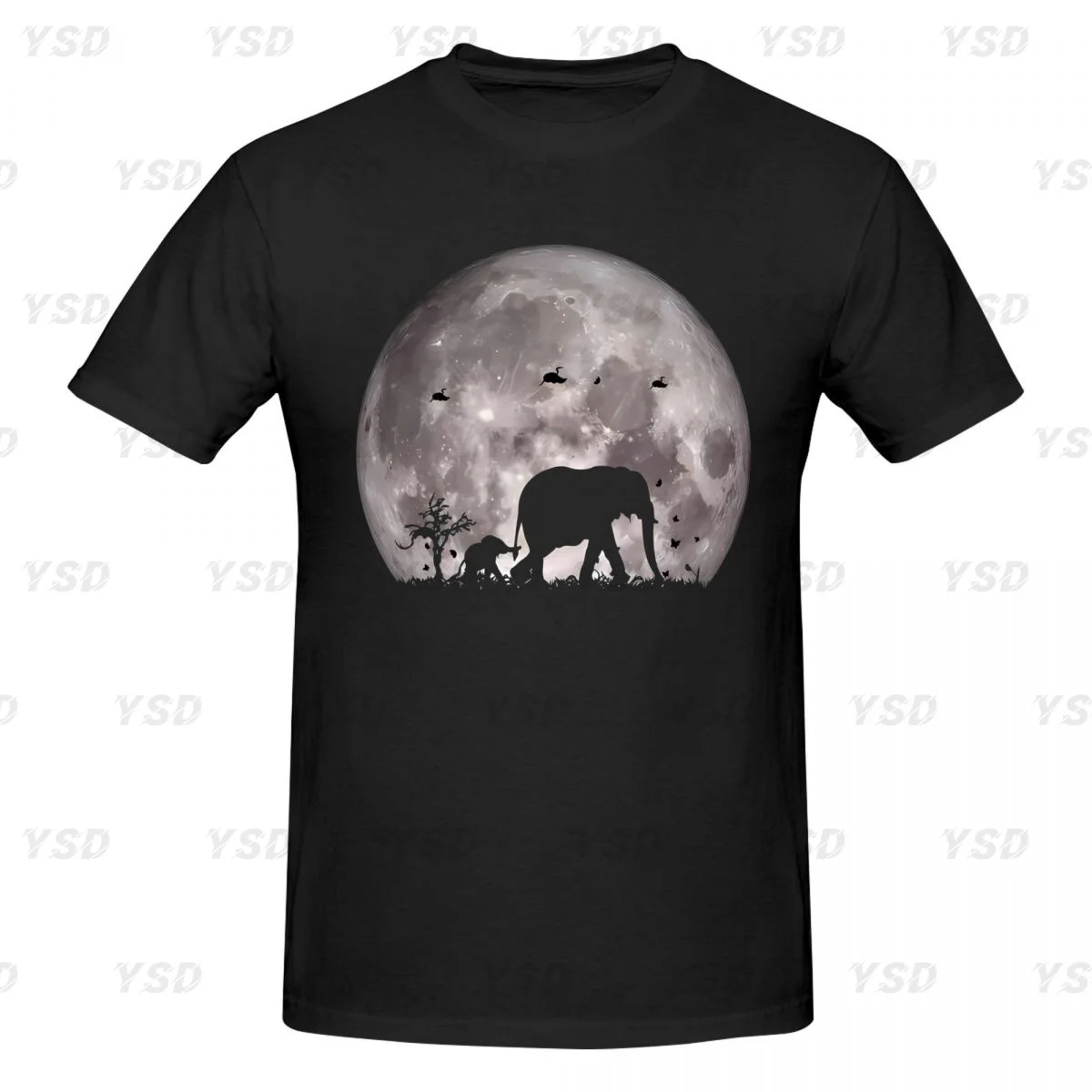 Astronauts Cherish The Lunar Environment Moon Men's tight fitting sports T-shirt,cosy, Oversized print Tee shirt