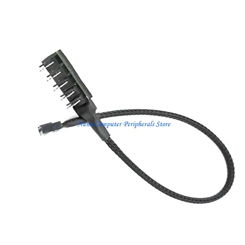 

F68C Простая установка, 5-портовый вентилятор-концентратор, 4-контактный/3-контактный ШИМ-разветвитель вентилятора, адаптер, для