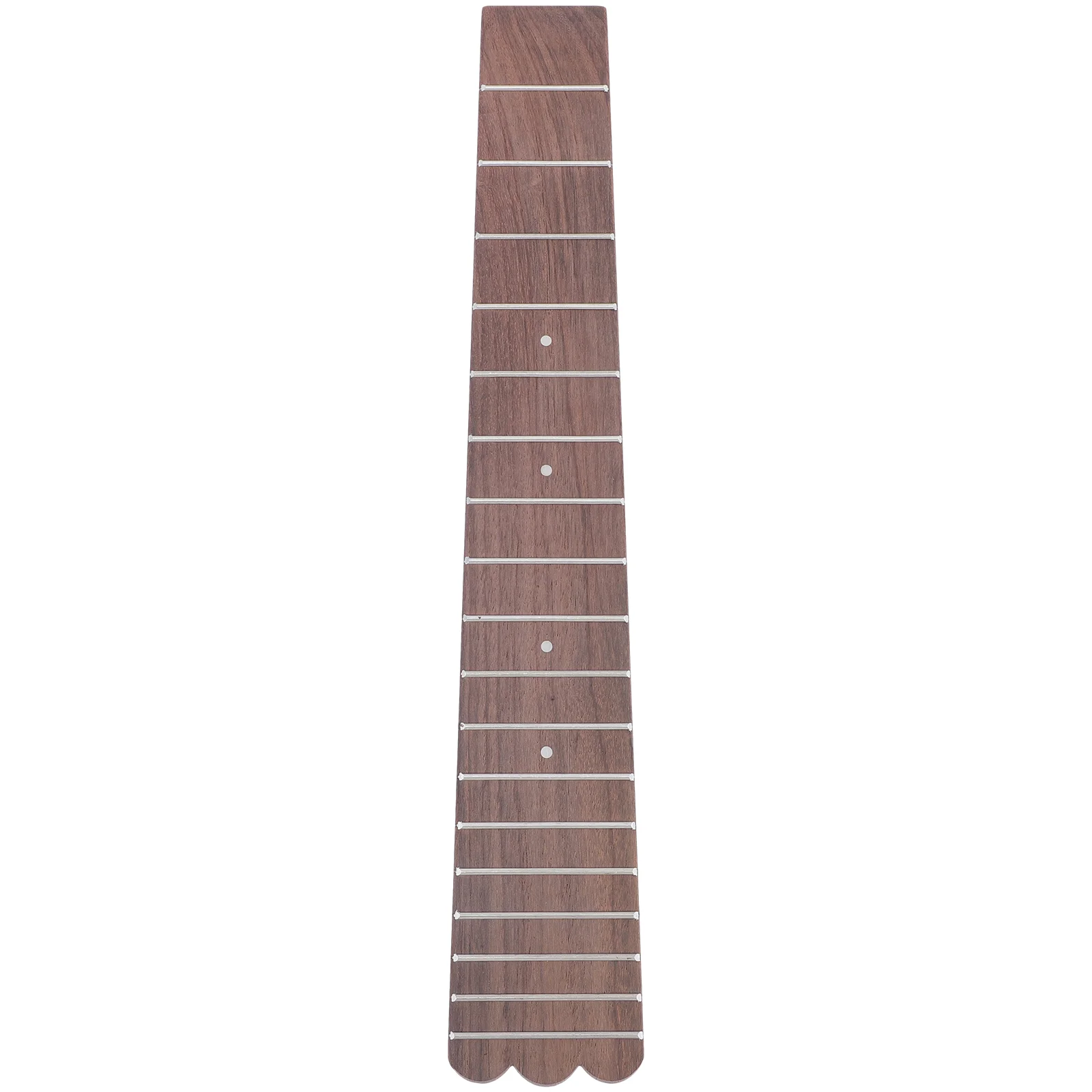 Ukulele Fingerboard Replacement Fretboard Parts Guitar Wood Plate Accessories Fretboards Folk