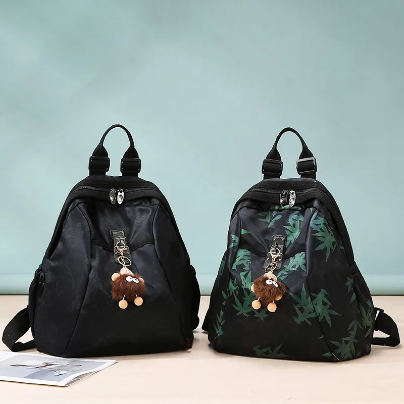 backpack women Oxford print large capacity shell backpack women's travel backpack school bag mochilas mujer designer luxury bag