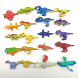 Dino Mecard Tinysaur Dinosaure Toy Kids Gift PVC Choirock Pick Your Like Educational TV Movie Model Present Loose No Box