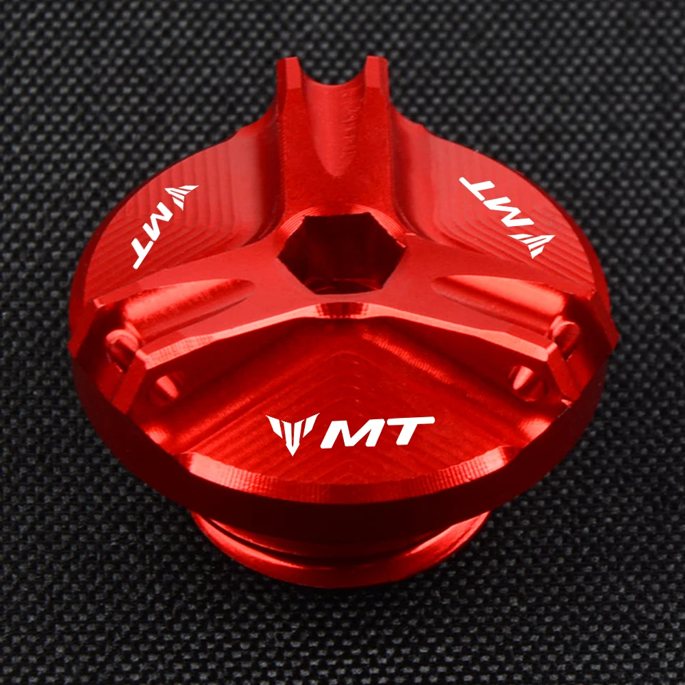 

Engine Oil Cup For Yamaha MT-01 MT-03 MT-07 MT-09 MT-10 MT-25 MT01 MT07 MT09 MT10 Motorcycles Accessories Oil Filler Cap Screws