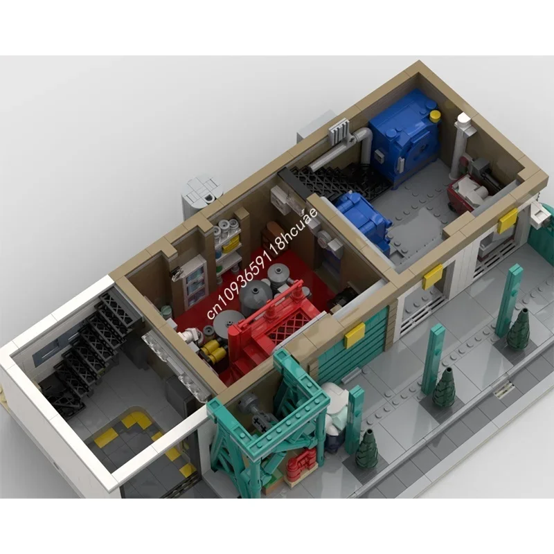 3934 elementy MOC Breaking Bad Modularny Pralnia i Model do Budowania Prezent na Boże Narodzenie Klocki Architektura DIY Pomysły Zabawki Urodziny dla Dzieci